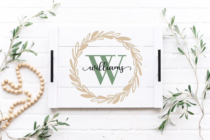 PERSONALIZED FARMHOUSE TRAYS WORKSHOP