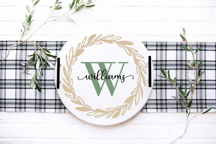 PERSONALIZED ROUND TRAYS WORKSHOP