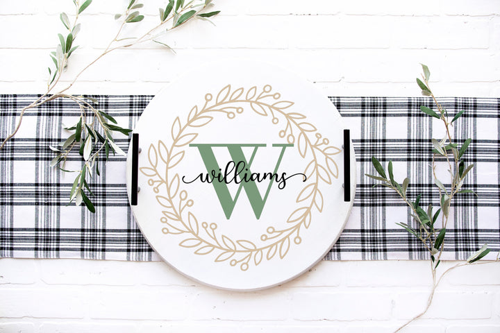 PERSONALIZED ROUND TRAYS WORKSHOP