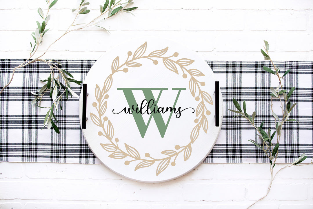 PERSONALIZED ROUND TRAYS WORKSHOP