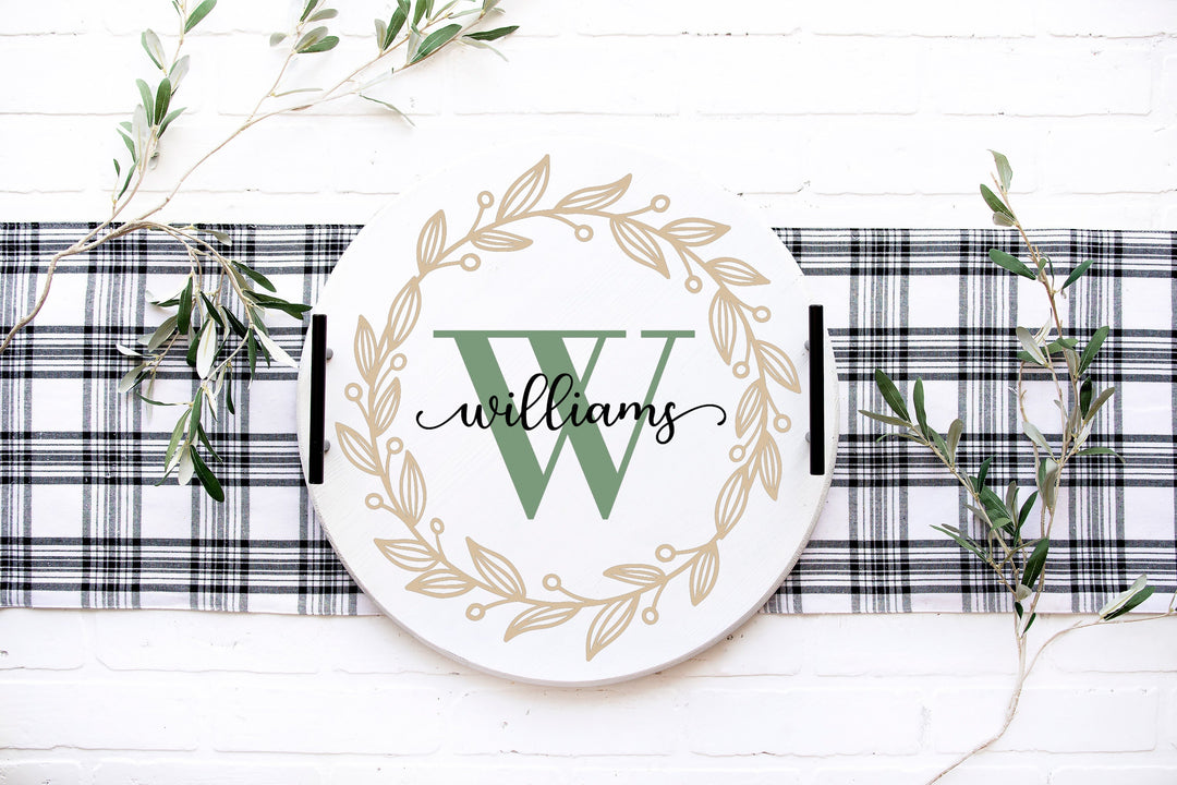 PERSONALIZED ROUND TRAYS WORKSHOP