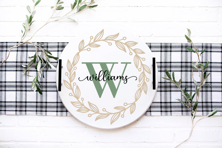 PERSONALIZED ROUND TRAYS WORKSHOP