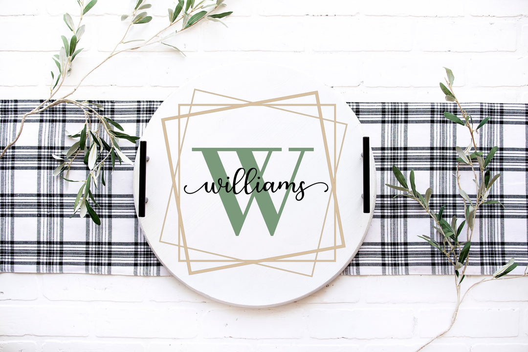 PERSONALIZED ROUND TRAYS WORKSHOP