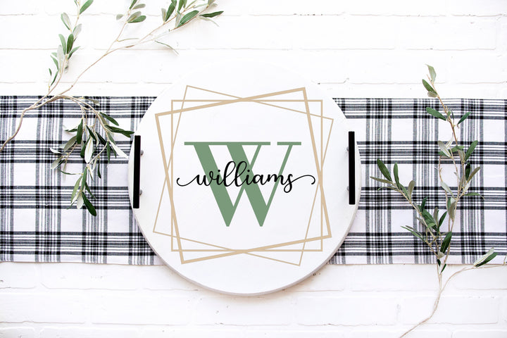 PERSONALIZED ROUND TRAYS WORKSHOP