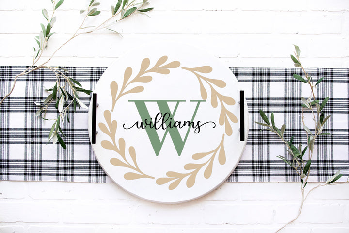 PERSONALIZED ROUND TRAYS WORKSHOP