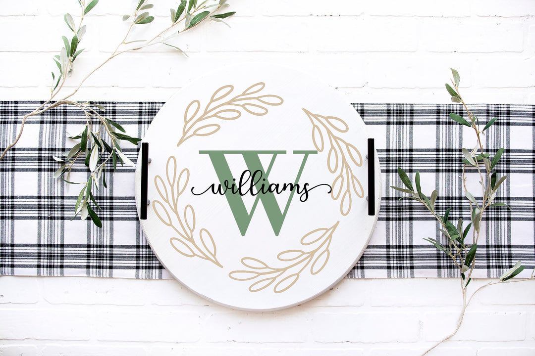 PERSONALIZED ROUND TRAYS WORKSHOP