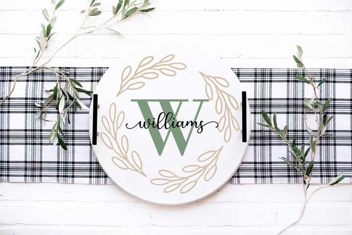 PERSONALIZED ROUND TRAYS WORKSHOP