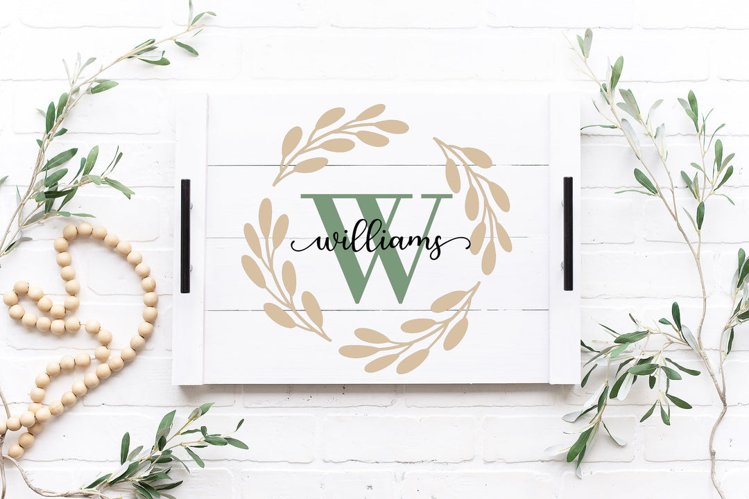 PERSONALIZED FARMHOUSE TRAYS WORKSHOP