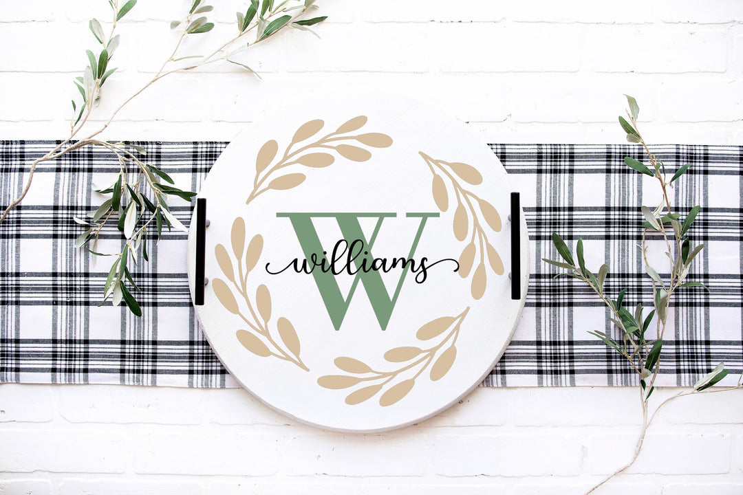 PERSONALIZED ROUND TRAYS WORKSHOP