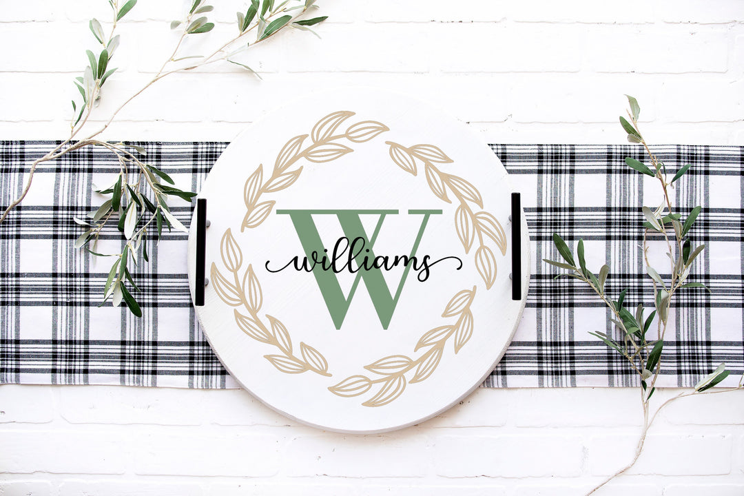 PERSONALIZED ROUND TRAYS WORKSHOP