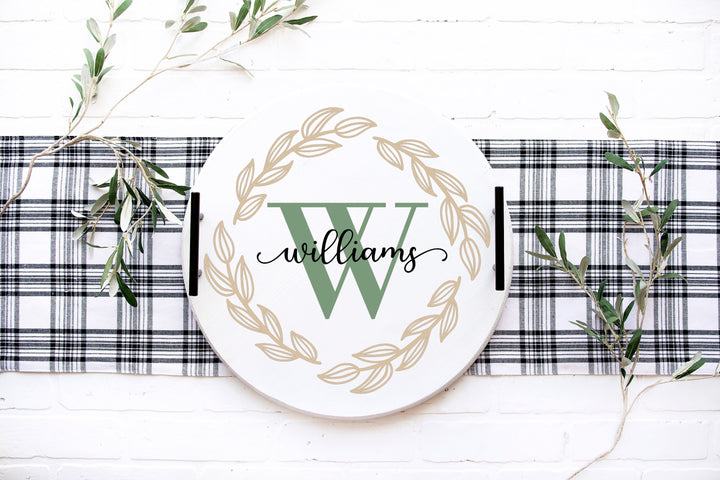 PERSONALIZED ROUND TRAYS WORKSHOP