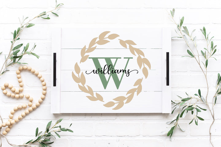 PERSONALIZED FARMHOUSE TRAYS WORKSHOP