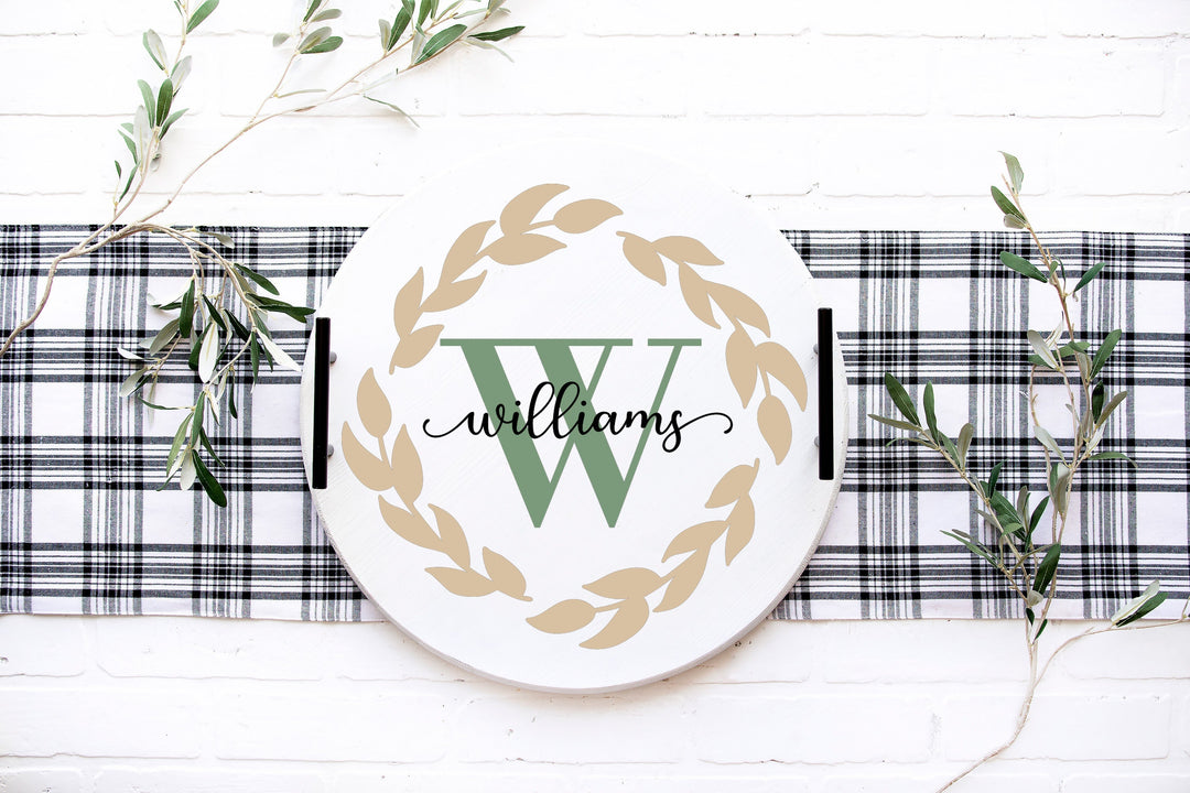 PERSONALIZED ROUND TRAYS WORKSHOP