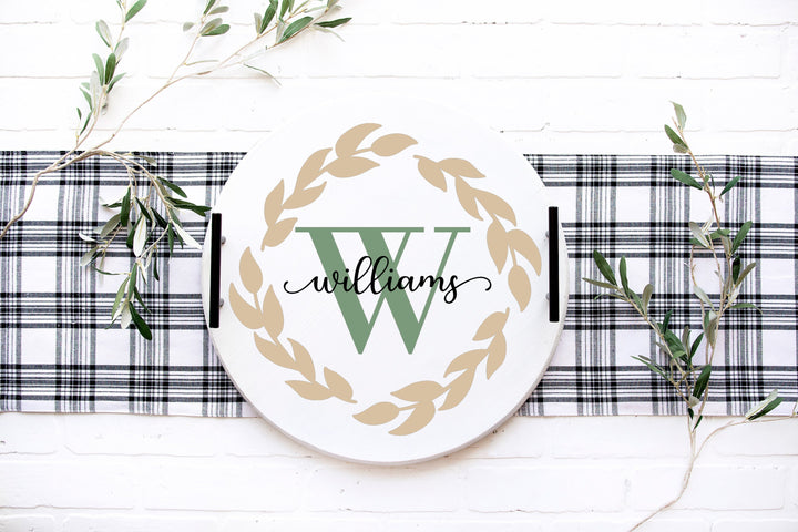 PERSONALIZED ROUND TRAYS WORKSHOP