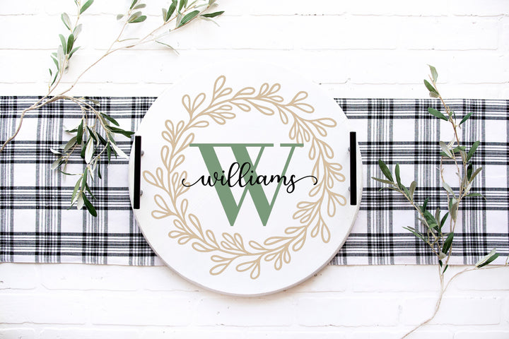 PERSONALIZED ROUND TRAYS WORKSHOP