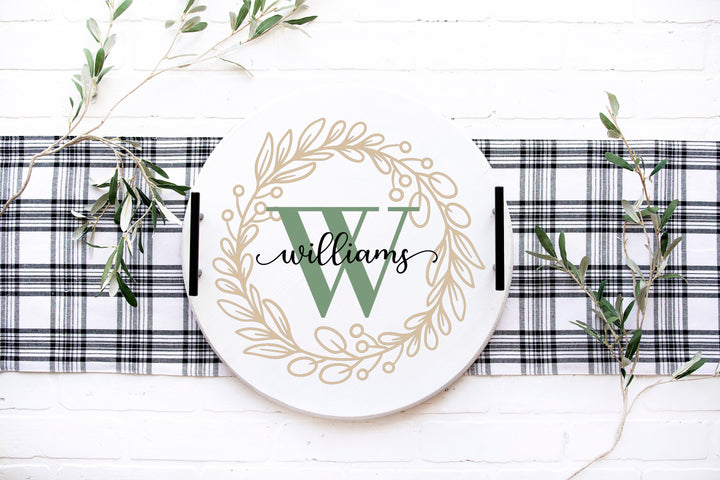 PERSONALIZED ROUND TRAYS WORKSHOP