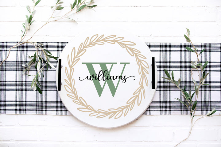 PERSONALIZED ROUND TRAYS WORKSHOP
