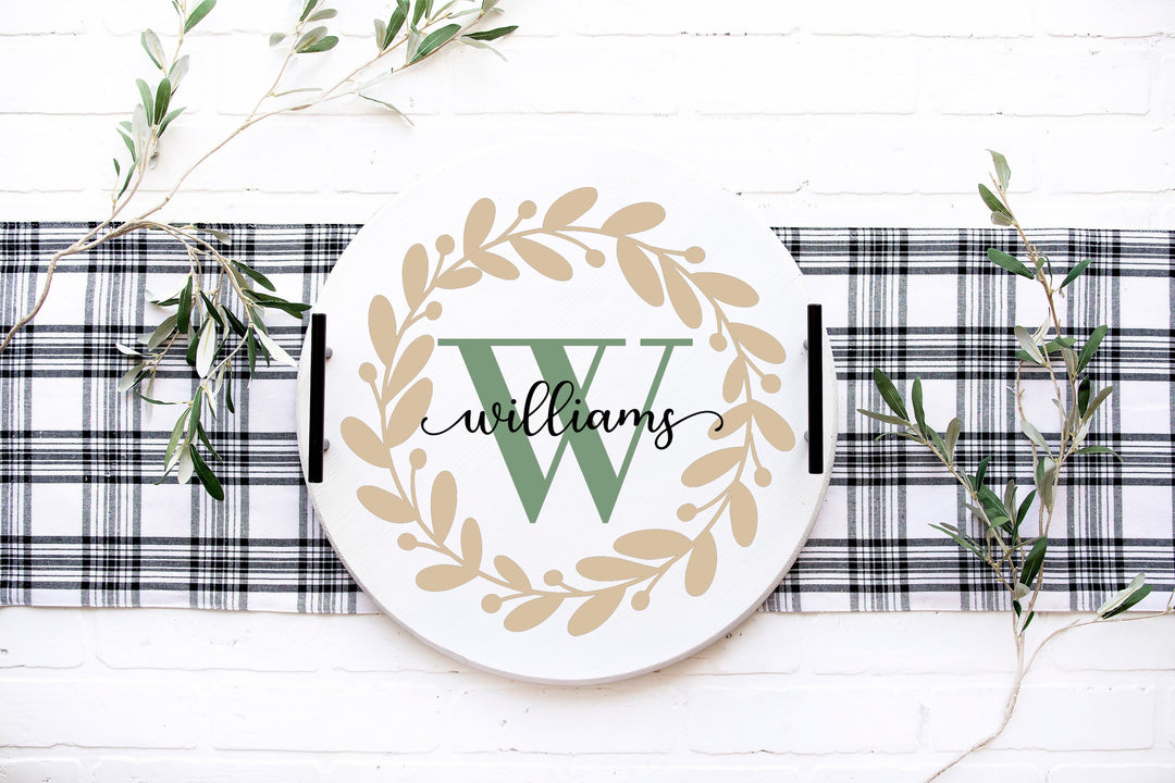 PERSONALIZED ROUND TRAYS WORKSHOP