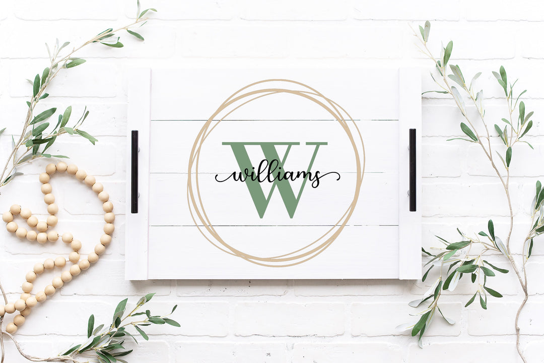 PERSONALIZED FARMHOUSE TRAYS WORKSHOP