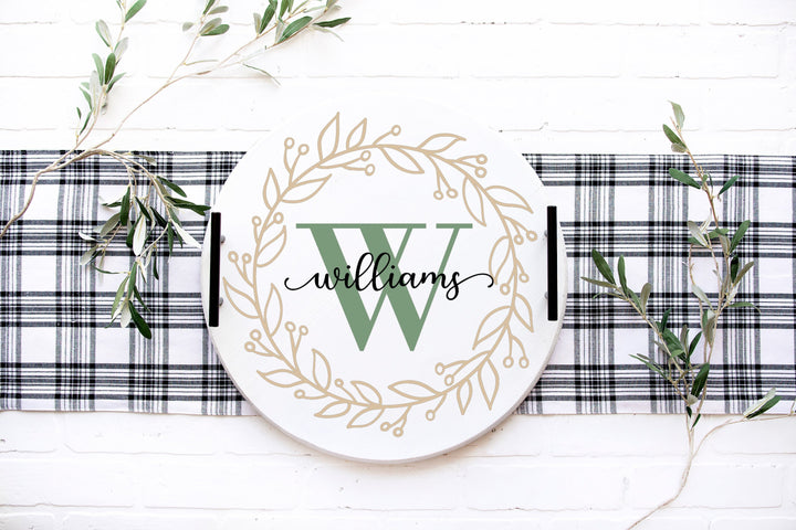 PERSONALIZED ROUND TRAYS WORKSHOP
