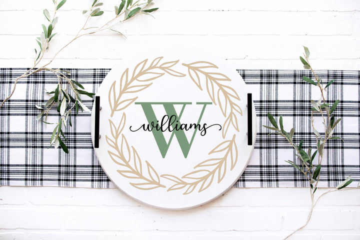 PERSONALIZED ROUND TRAYS WORKSHOP