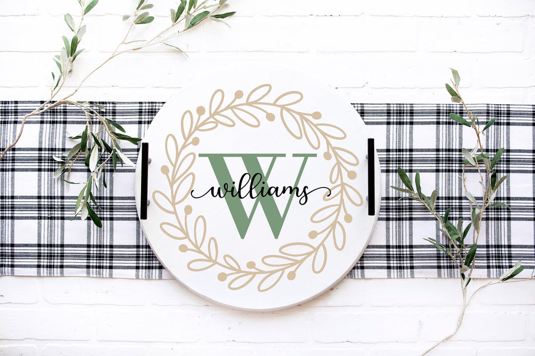 PERSONALIZED ROUND TRAYS WORKSHOP