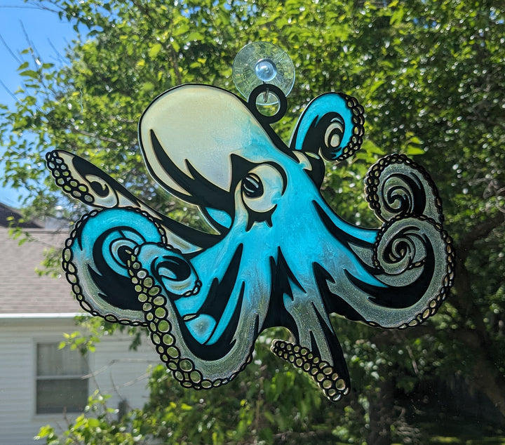 FAUX STAINED GLASS