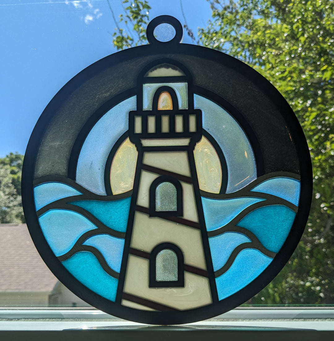 FAUX STAINED GLASS