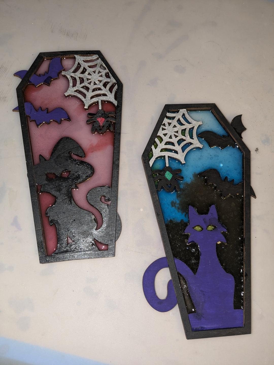 FAUX STAINED GLASS WORKSHOP