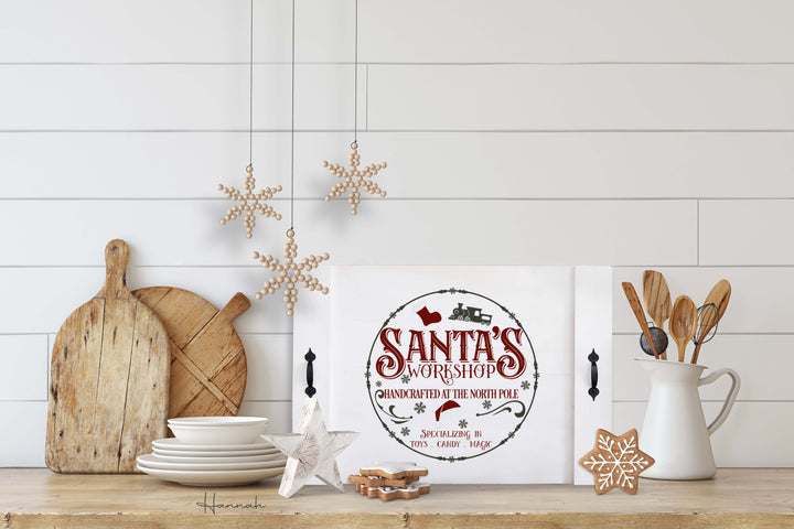 HOLIDAY FARMHOUSE TRAYS WORKSHOP