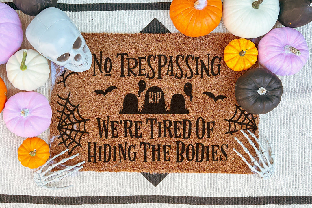 HALLOWEEN DOORMATS WORKSHOP