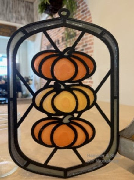 FAUX STAINED GLASS WORKSHOP