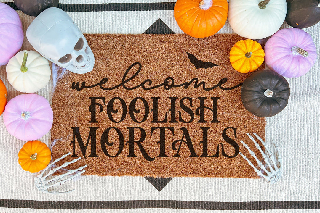 HALLOWEEN DOORMATS WORKSHOP