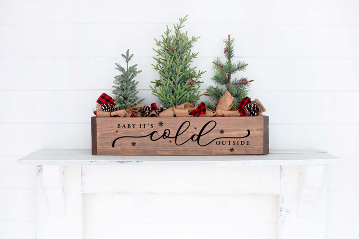 CHRISTMAS CENTERPIECE BOX