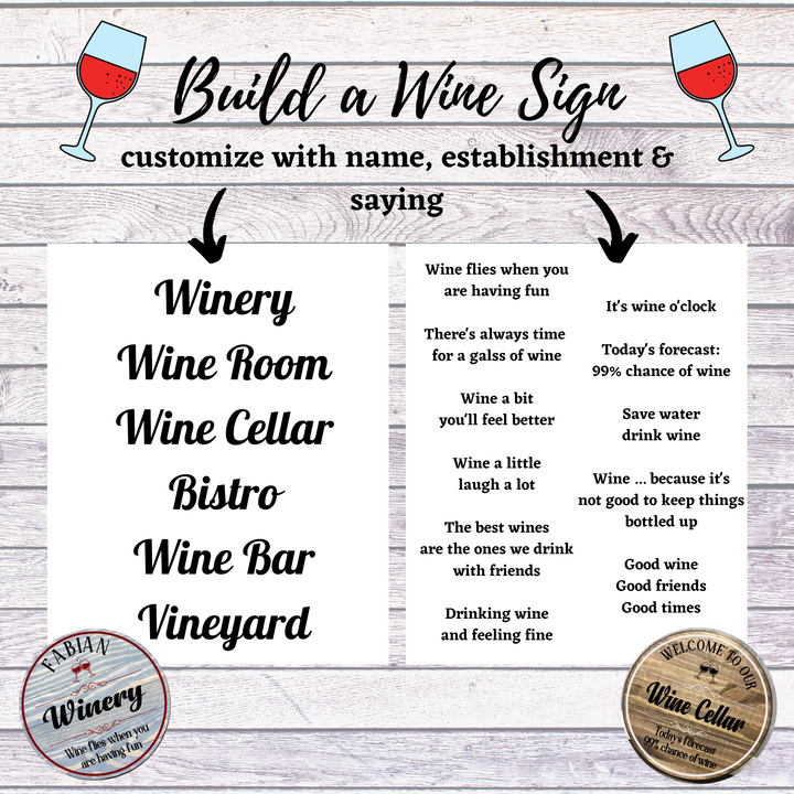 BUILD A WINE SIGN