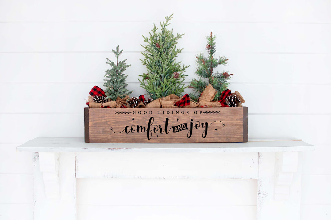 CHRISTMAS CENTERPIECE BOX