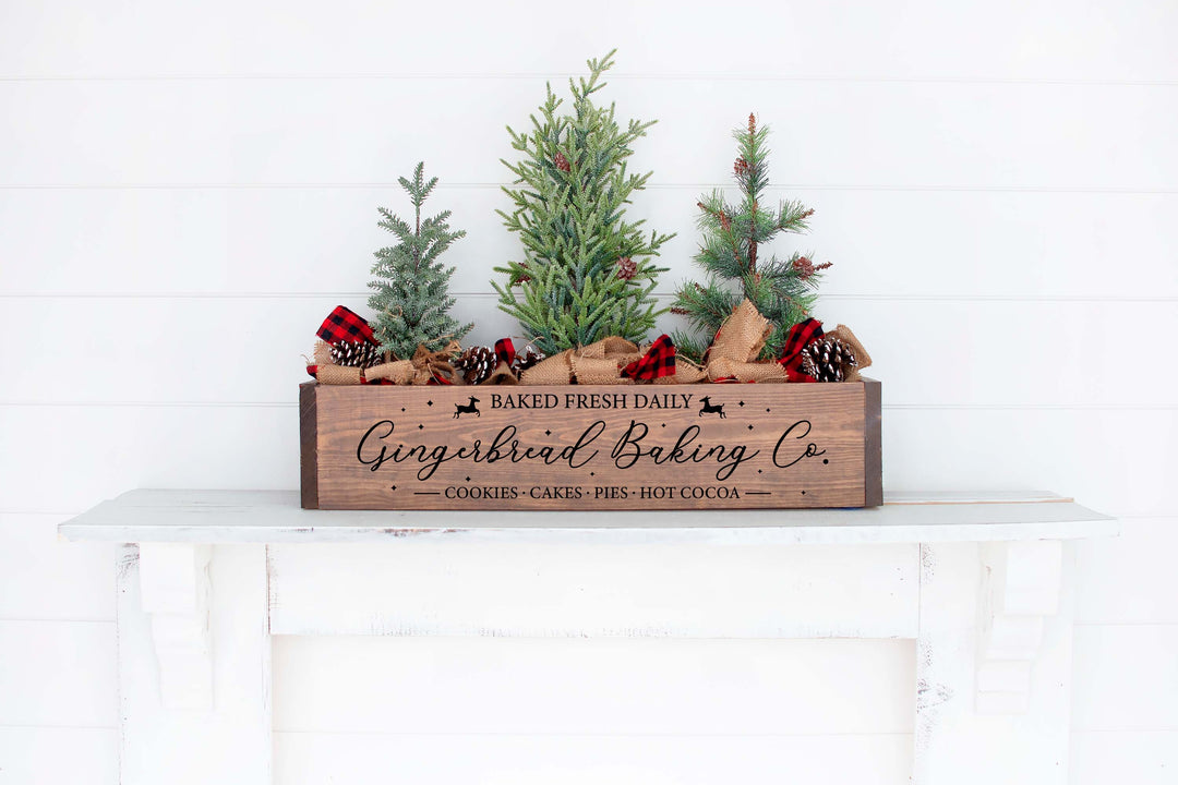 CHRISTMAS CENTERPIECE BOX