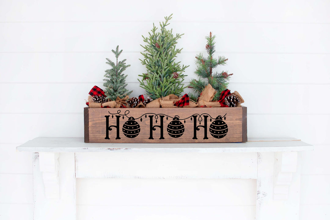 CHRISTMAS CENTERPIECE BOX