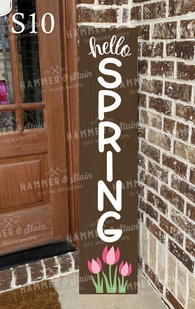 SPRING PORCH LEANERS WORKSHOP