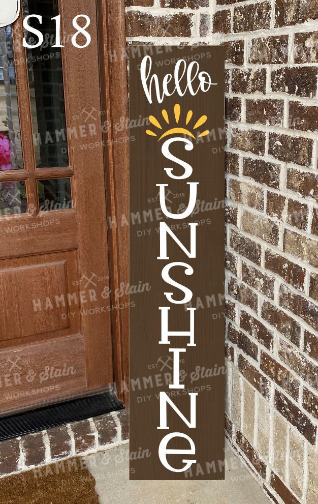 SPRING PORCH LEANERS WORKSHOP