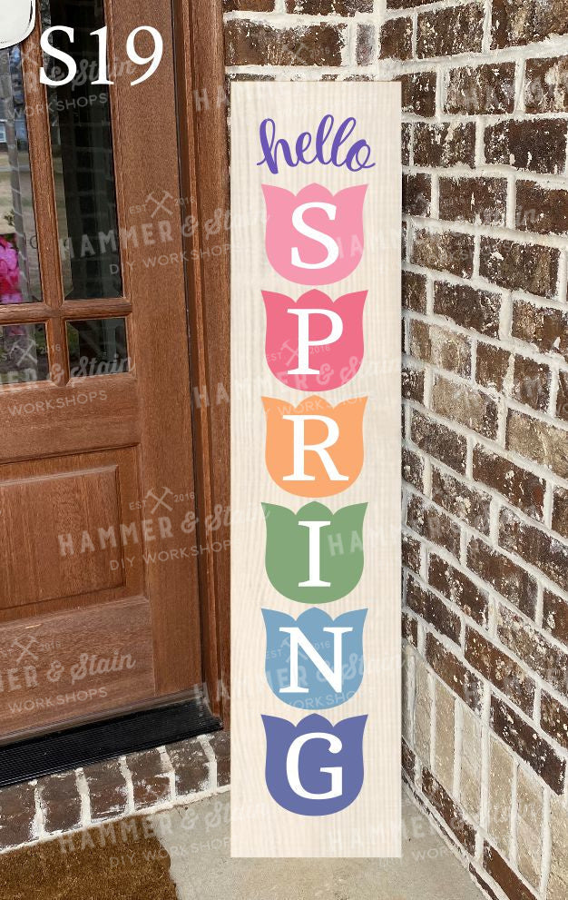 SPRING PORCH LEANERS WORKSHOP