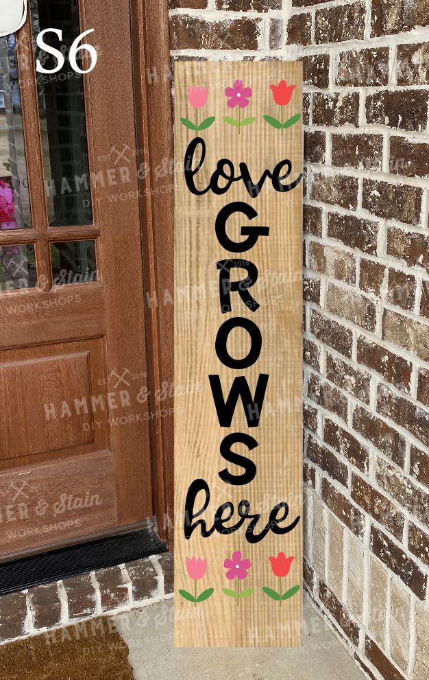 SPRING PORCH LEANERS WORKSHOP