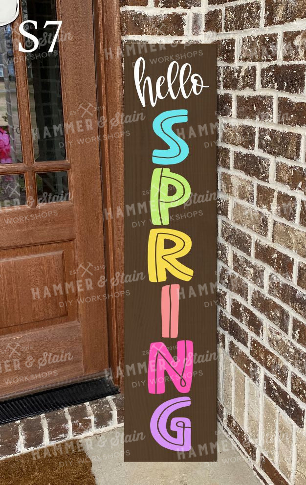 SPRING PORCH LEANERS WORKSHOP
