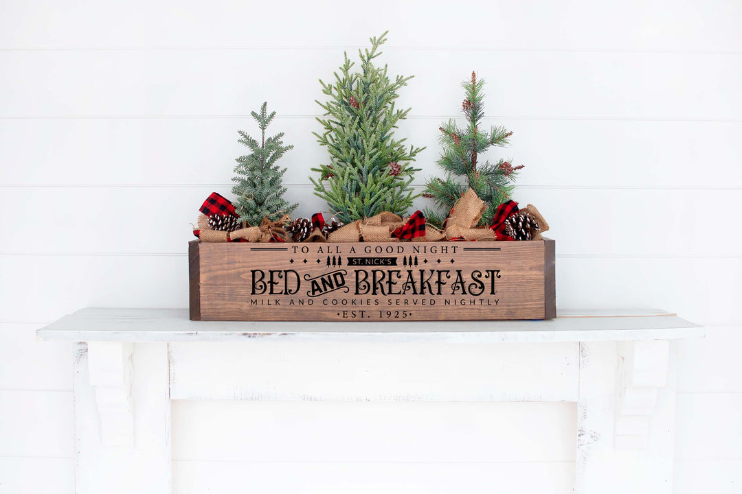 CHRISTMAS CENTERPIECE BOX