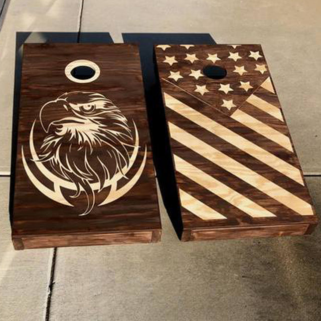 Cornhole Boards – Hammer and Stain Hot Springs